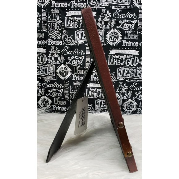 All For Giving Accents Faux Leather Copper Photo Frame Nwt Poshmark